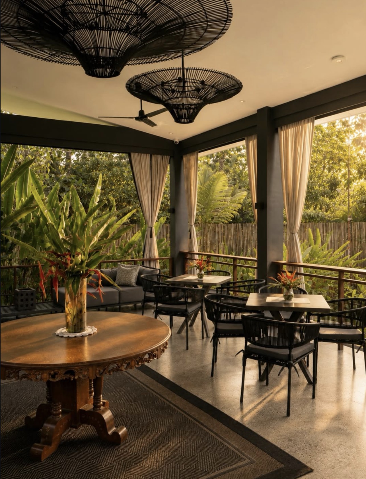 The veranda at PULO House